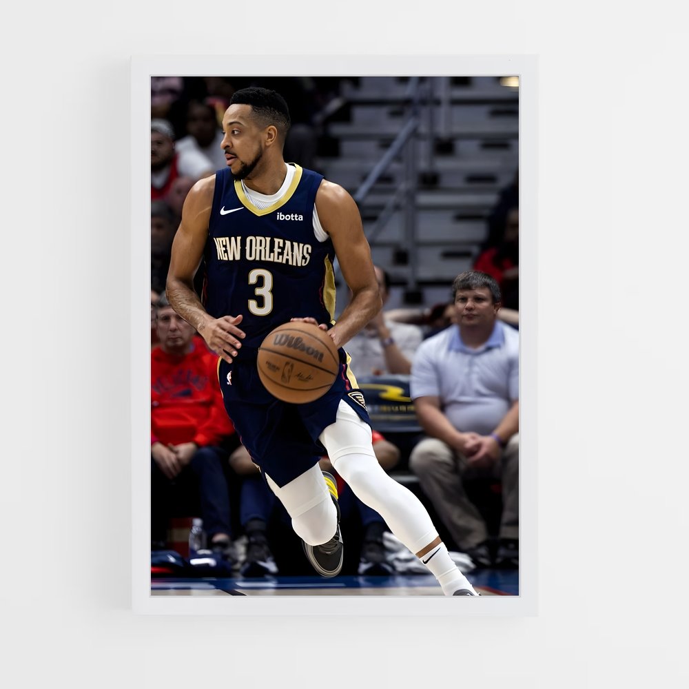 Poster mccollum jeu – affiche Basketball (vue 3)